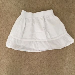 Dream Out Loud White Mini Skirt
